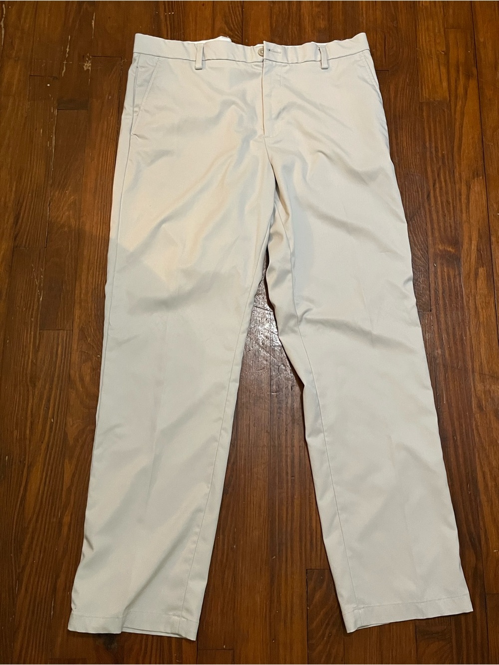 Amazon Essentials Men's Straight Fit Chino Pants in Off-White